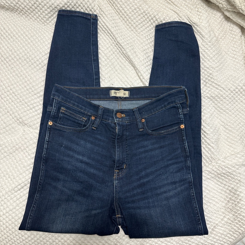 Madewell 10” High Rise Skinny Jeans | Size 29 | Hayes Wash